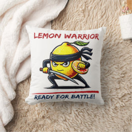 Almofada Marcial Arts Samurai Lemon Warrior