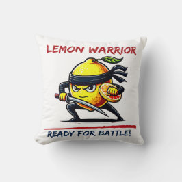 Almofada Marcial Arts Samurai Lemon Warrior
