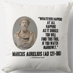 Almofada Marcus Aurelius O Que Acontece De Todo