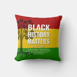 Almofada MARCUS GARVEY Black History