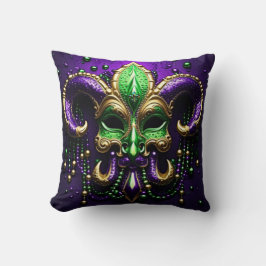 Almofada Mardi Gras Fleur De Lis Design 2024
