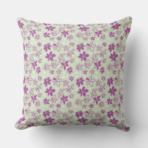 Almofada Margarida de Buquê Flor, Casa Branca Violeta