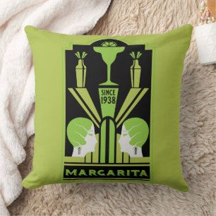 Almofada Margarita Art Deco Cocktail