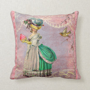 Almofada Marie Antoinette com o travesseiro decorativo do