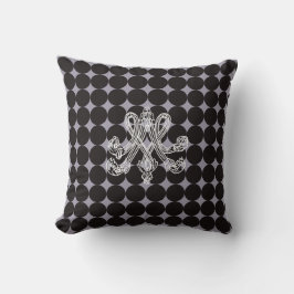 Almofada Marie Antoinette – Monogramm – Monogram initials