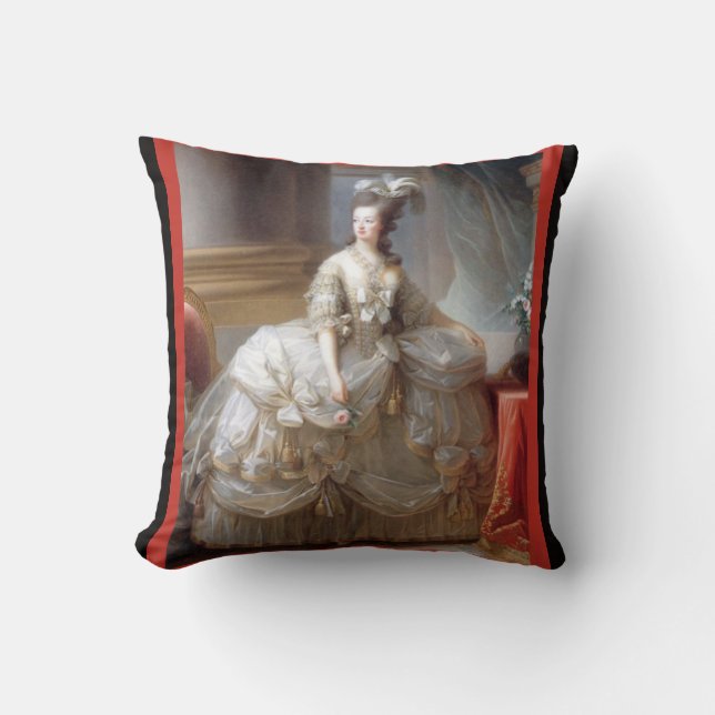 Almofada Marie Antoinette Travesseiro Cushion (Frente)