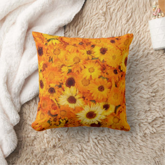 Almofada Marigold Flowers Travesseiro decorativo