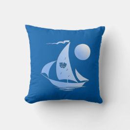 Almofada Marinheiro Blue Comedy and Tragedy Theater