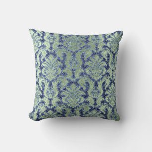 Almofada Marinho Azul-Azul-Azul-Azul-Minúscula Velvet-Algo