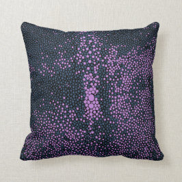 Almofada Marinho azul & Roxo Shagreen