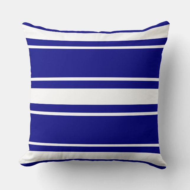 Almofada Marinho Blue Stripes (Frente)