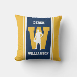 Almofada Marinho de distribuição e Travesseiro decorativo d