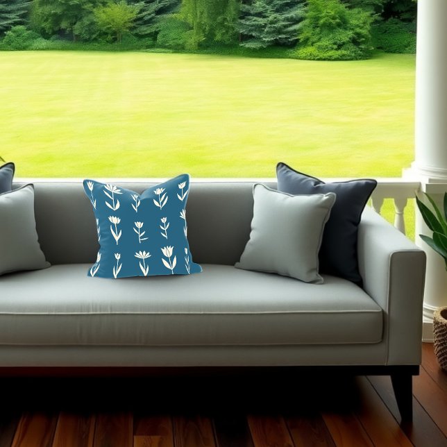 Almofada Marinho Tulip Line Up (Criador carregado)