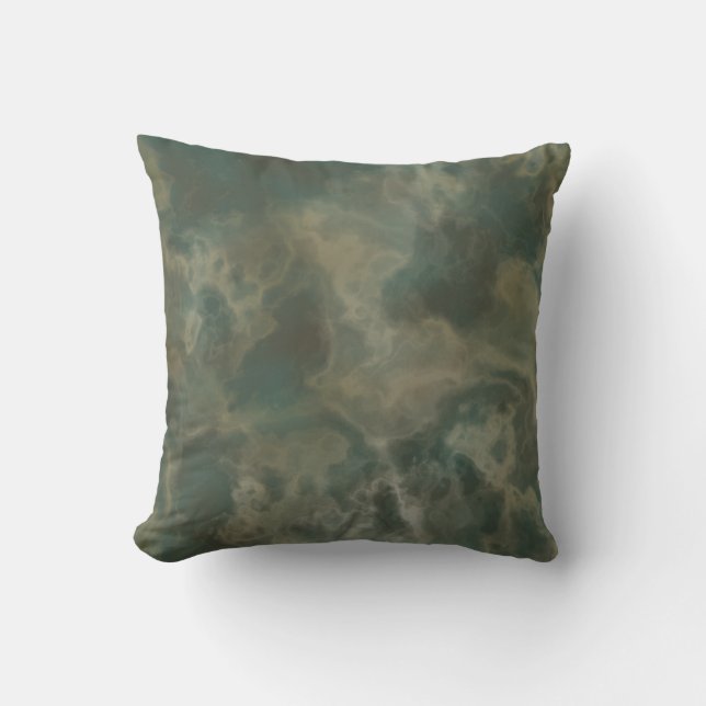 Almofada mármore verde (Frente)
