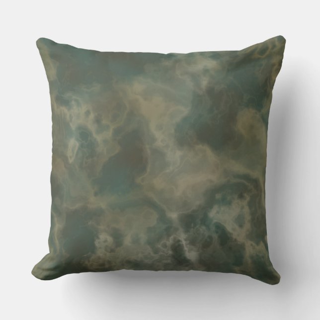 Almofada mármore verde (Frente)