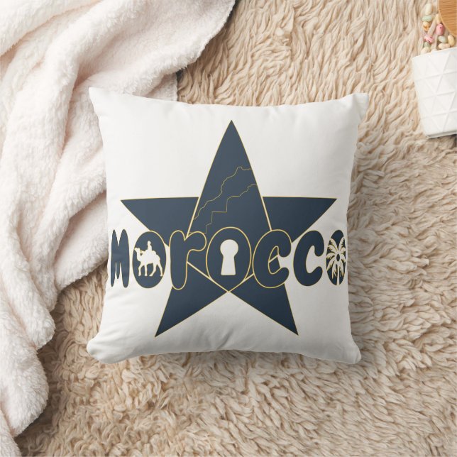 Almofada Marrocos é um patrimônio digno de orgulho (Cobertor)