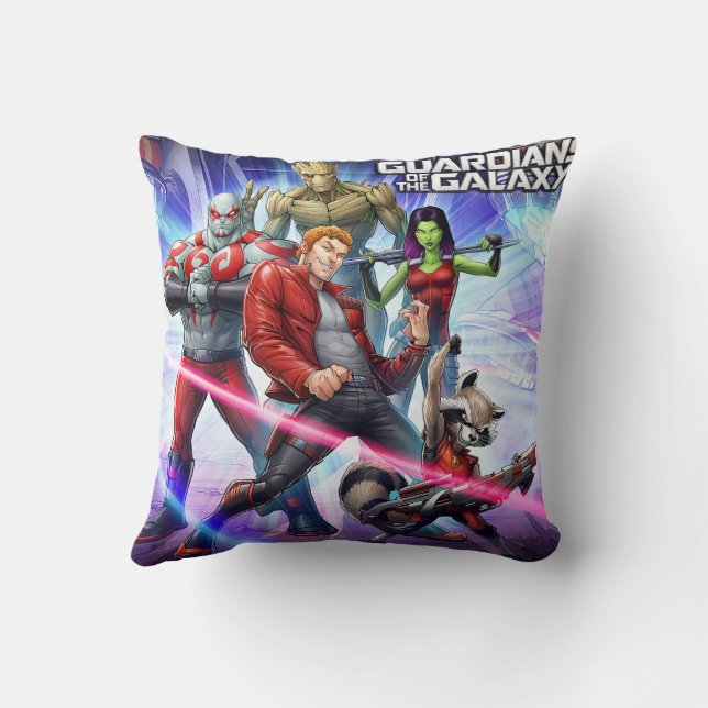 Almofada marvel comics Throw Pillow (Verso)