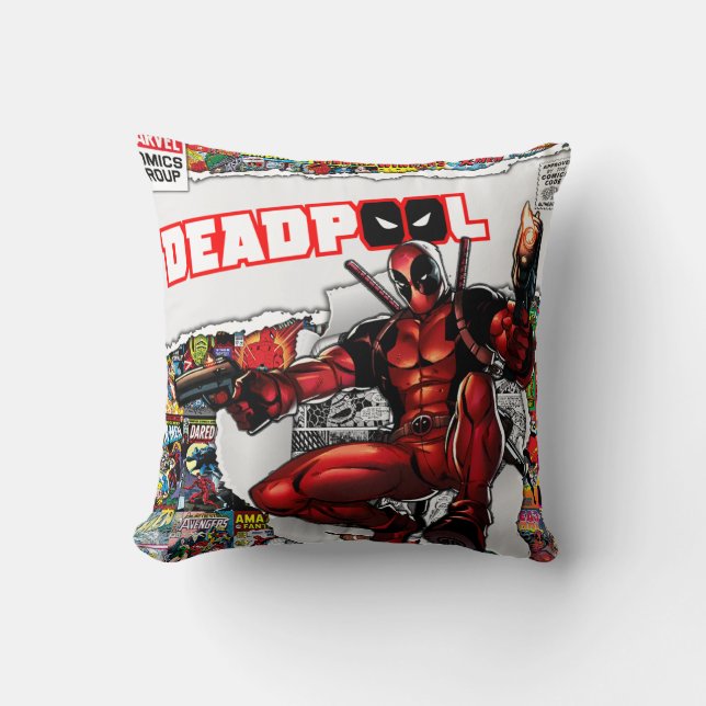 Almofada marvel comics Throw Pillow (Frente)