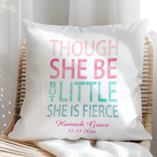 Almofada Mas ela é pequena, ela é feroz