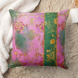 Almofada Máscara de Grunge Rosa Selvagem - Travesseiro