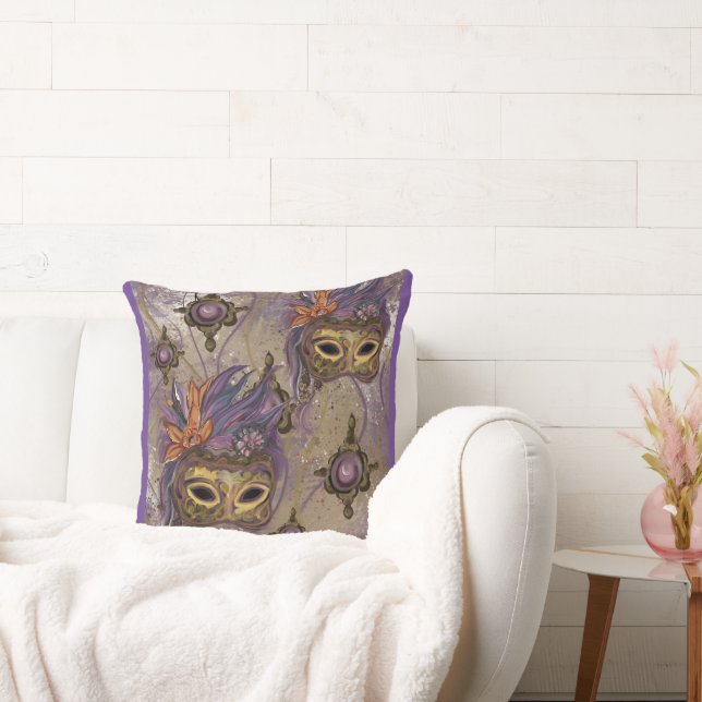 ALMOFADA MASCARADA VENICE ART (Sofá)