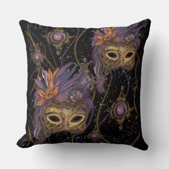 ALMOFADA MASCARADA VENICE ART (Frente)