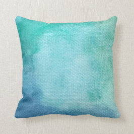 Almofada Máscaras da aguarela da cerceta