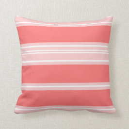 Almofada Máscaras do coral coral e vivo