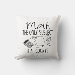Almofada Matemática O Único Assunto Que Conta