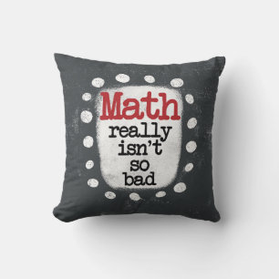 Almofada Matemática realmente não é tão Travesseiro decorat