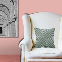 Almofada Matizes De Cinzas, Padrão Dispersível - Travesseir