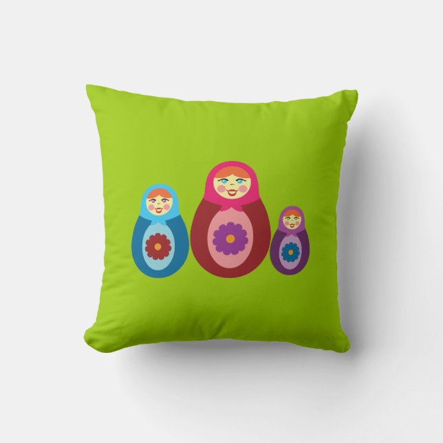 Almofada Matryoshka Dolls (Frente)