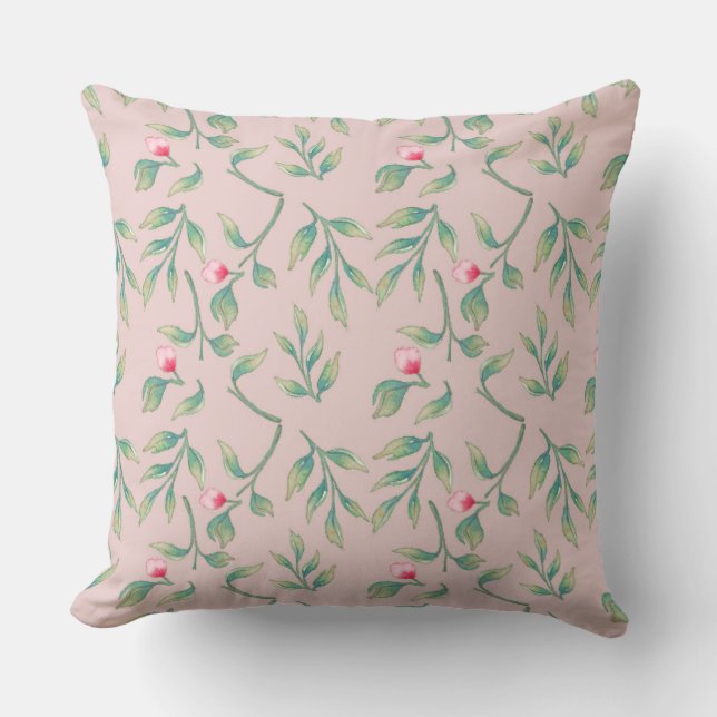 Almofada Mauve Chalk Wedding Keepsake Throw Pillow (Frente)