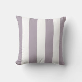 Almofada Mauve e White Striped