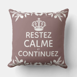 Almofada mauve white olive branch Francês Manter o Carregar