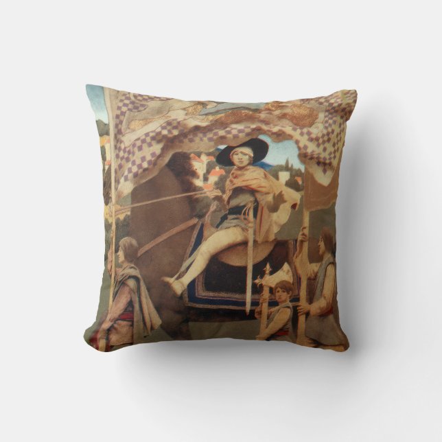 Almofada Maxfield Parrish art (Frente)