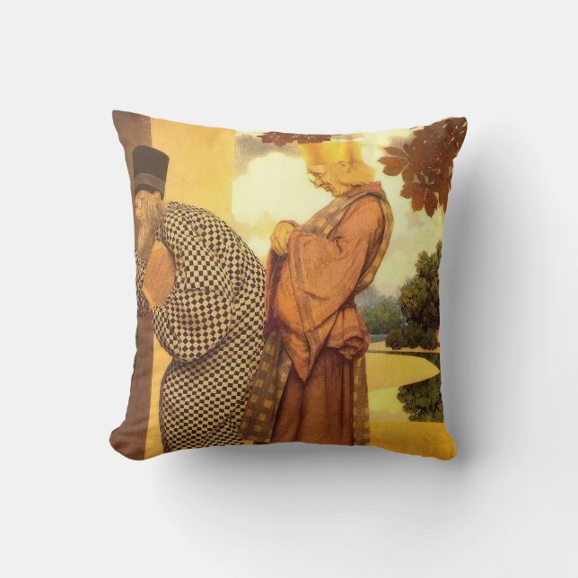 Almofada Maxfield Parrish art style (Frente)