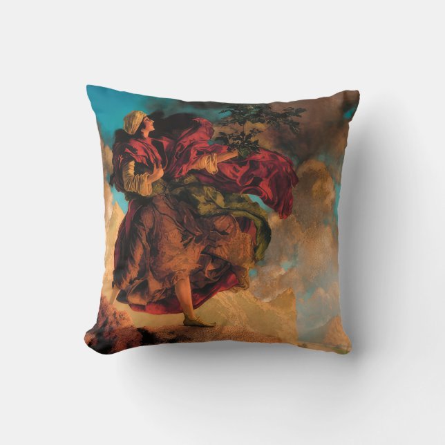 Almofada Maxfield Parrish painting (Frente)