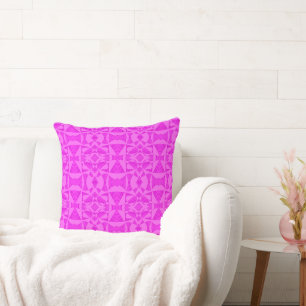 Almofada Maz Abstrato Zebra Mosaico - Rosa