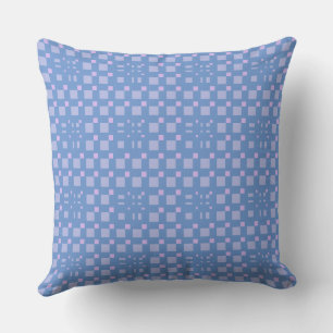 Almofada Mazipoodles 3D Quadrado Grade Dusty Lilly Azul