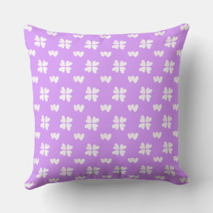 Almofada Mazipoodles White Hearts On Lilac