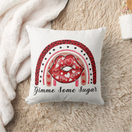 Almofada me dê alguns Namorados personalizados do açúcar