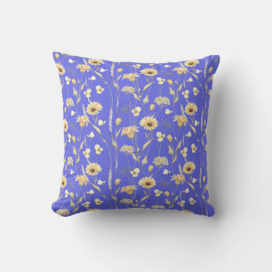 Almofada Meadow cotage impressão azul