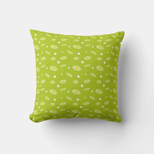 Almofada Meadow Stars Daisy Flowers (Frente)