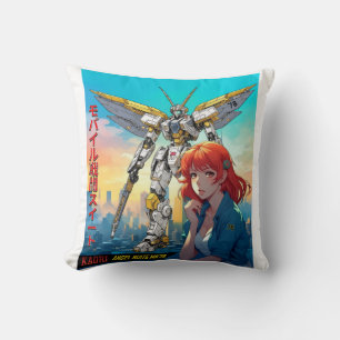 ALMOFADA MECHA WARRIOR - O ANGEL SUITE MK78 DA KAORI