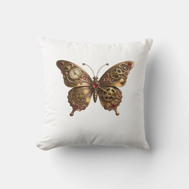 Almofada Mechanical Beauty in Flight (Frente)