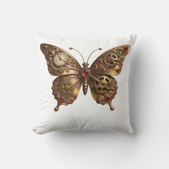 Almofada Mechanical Beauty in Flight (Frente)