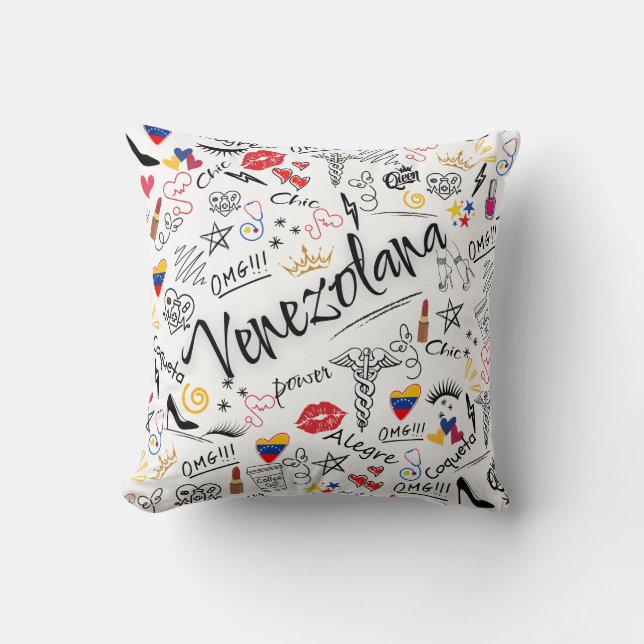 Almofada Médica General Venezolana | Orgullo Profesional ve (Frente)