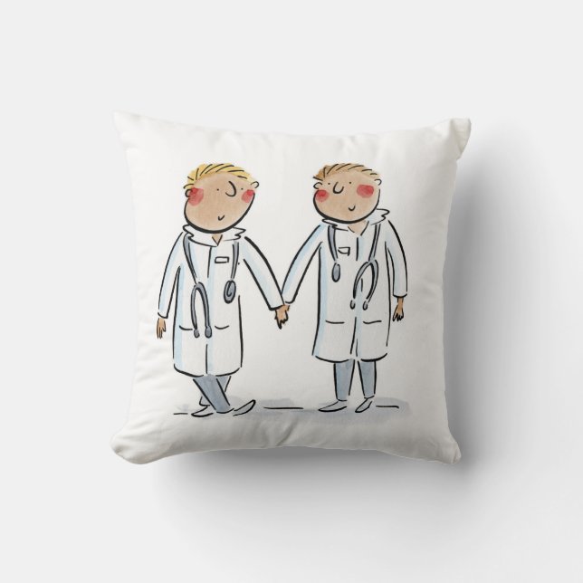 Almofada Médicos (Frente)