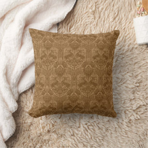 Almofada Medieval Deer and Hawks Damask